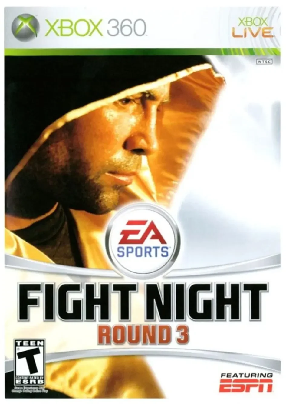 Fight Night Round 3 (Microsoft Xbox 360, 2006) new case. tested. resealed.